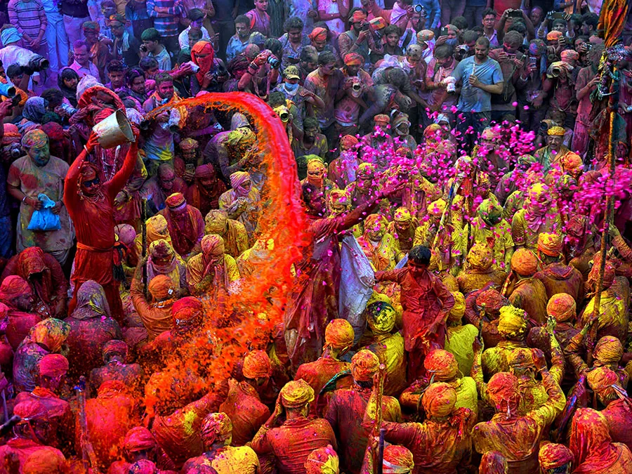 lễ hội sắc màu Holi